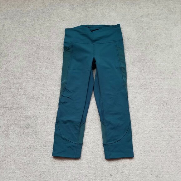 Lululemon Home Stretch Crop 19" in Submarine, size 4 - Picture 4 of 12